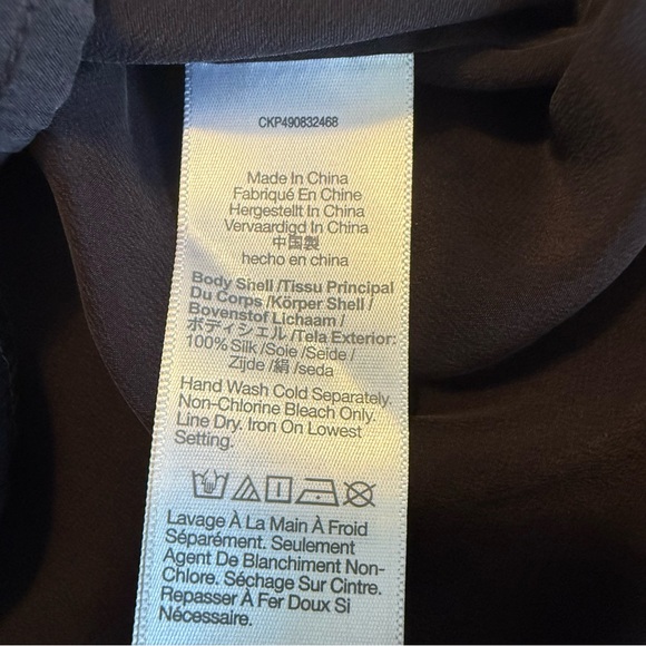 Madewell Washed Silk Charmuse Button Front Flap Pocket Shirt in Carob Brown - Picture 7 of 11